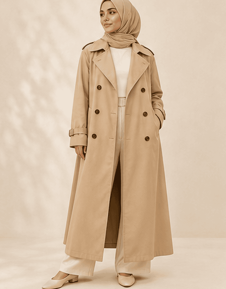 Oversize Trençkot
